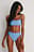 Culotte bikini recyclée à taille haute