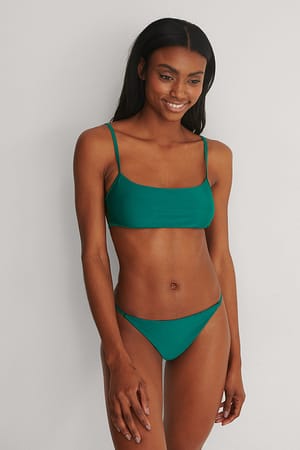 Green Recyceltes Bikini-Pantys