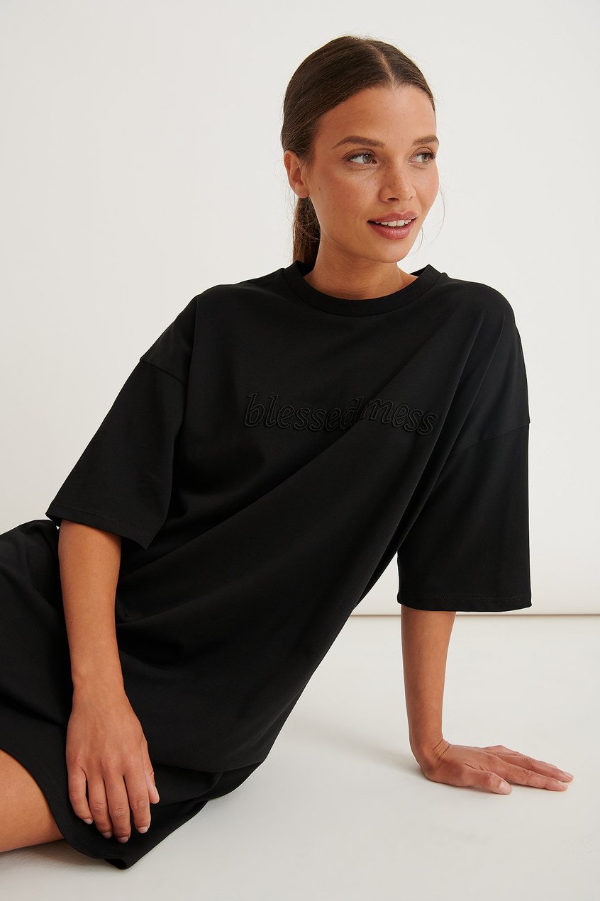 Vestidos Vestidos de otoño | Organic Oversized T-shirt Dress - PQ60222