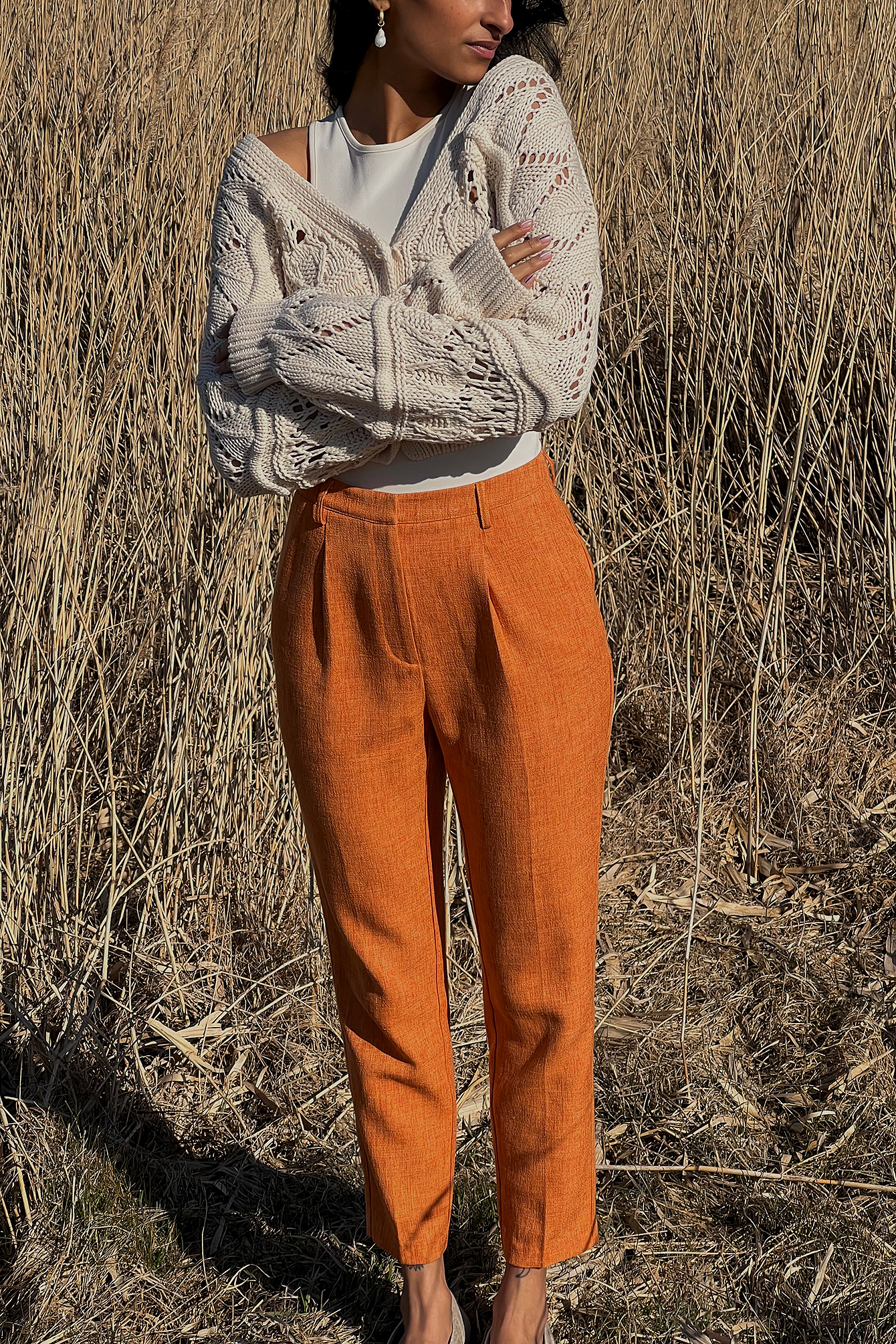 burnt orange pants outfits men｜TikTok Search