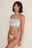 Recyceltes Bikini-Höschen mit Schnürung