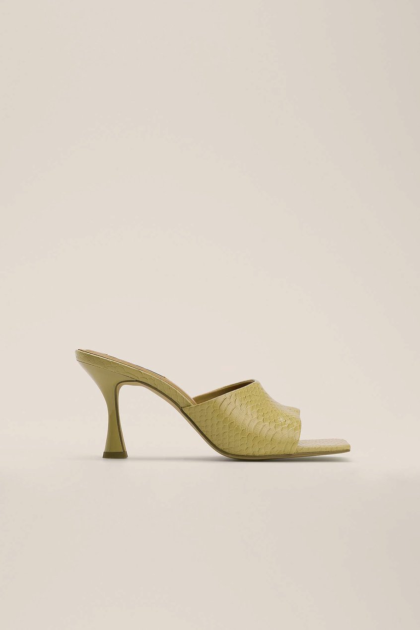 Chaussures Sandales | Mules en lézard - HM73960