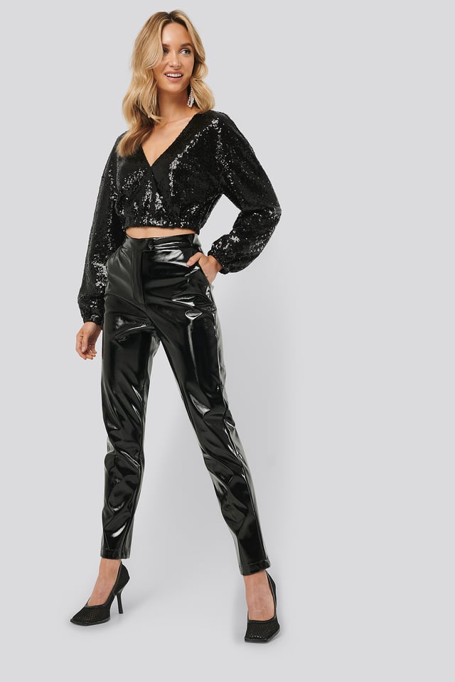Patent Pants Black
