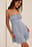 Chiffon Flounce Detail Mini Dress