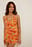 Drawstring Side Halterneck Mini Dress