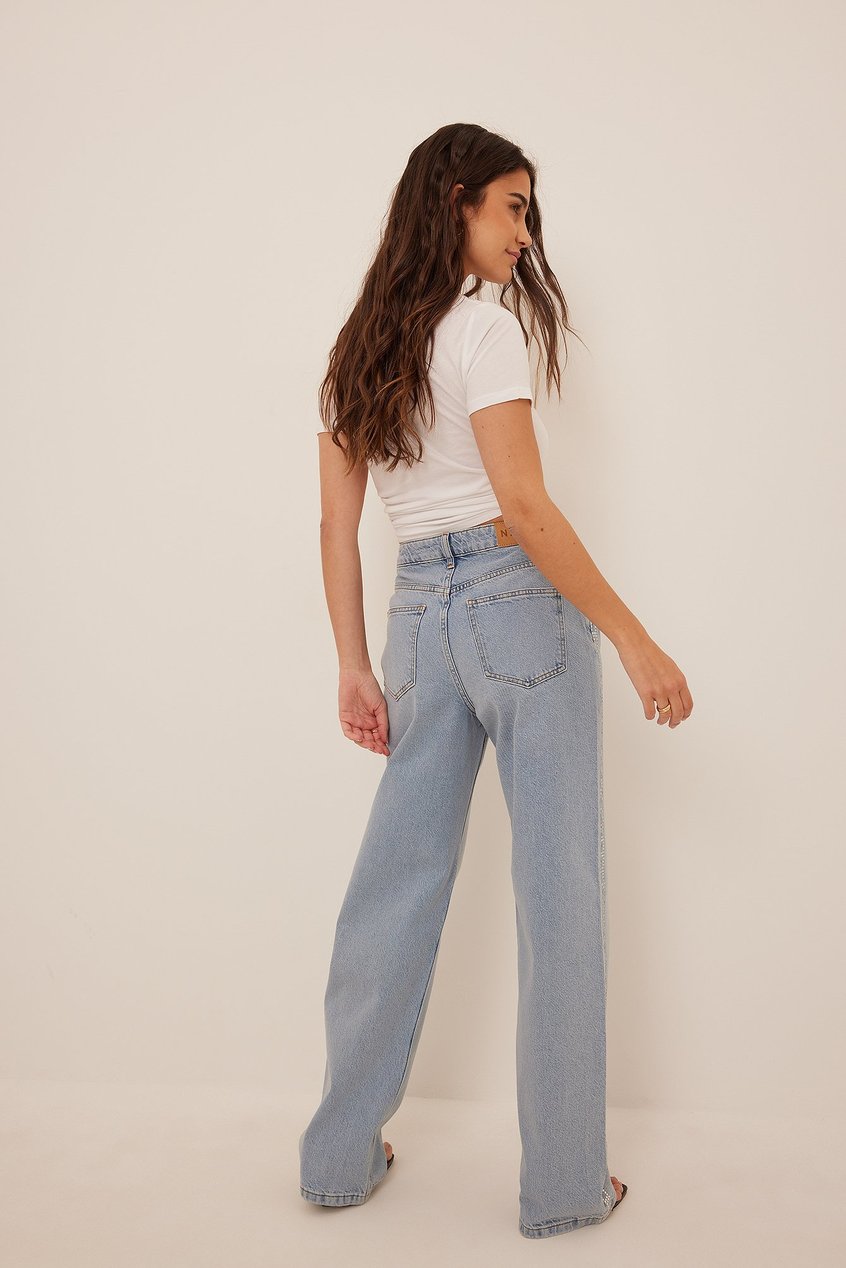 Jeans High Waisted Jeans | Strass-Denim - ZL74450