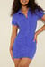 Structured Terry Cloth Dress