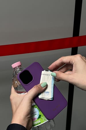 Purple Silicone Phone Case