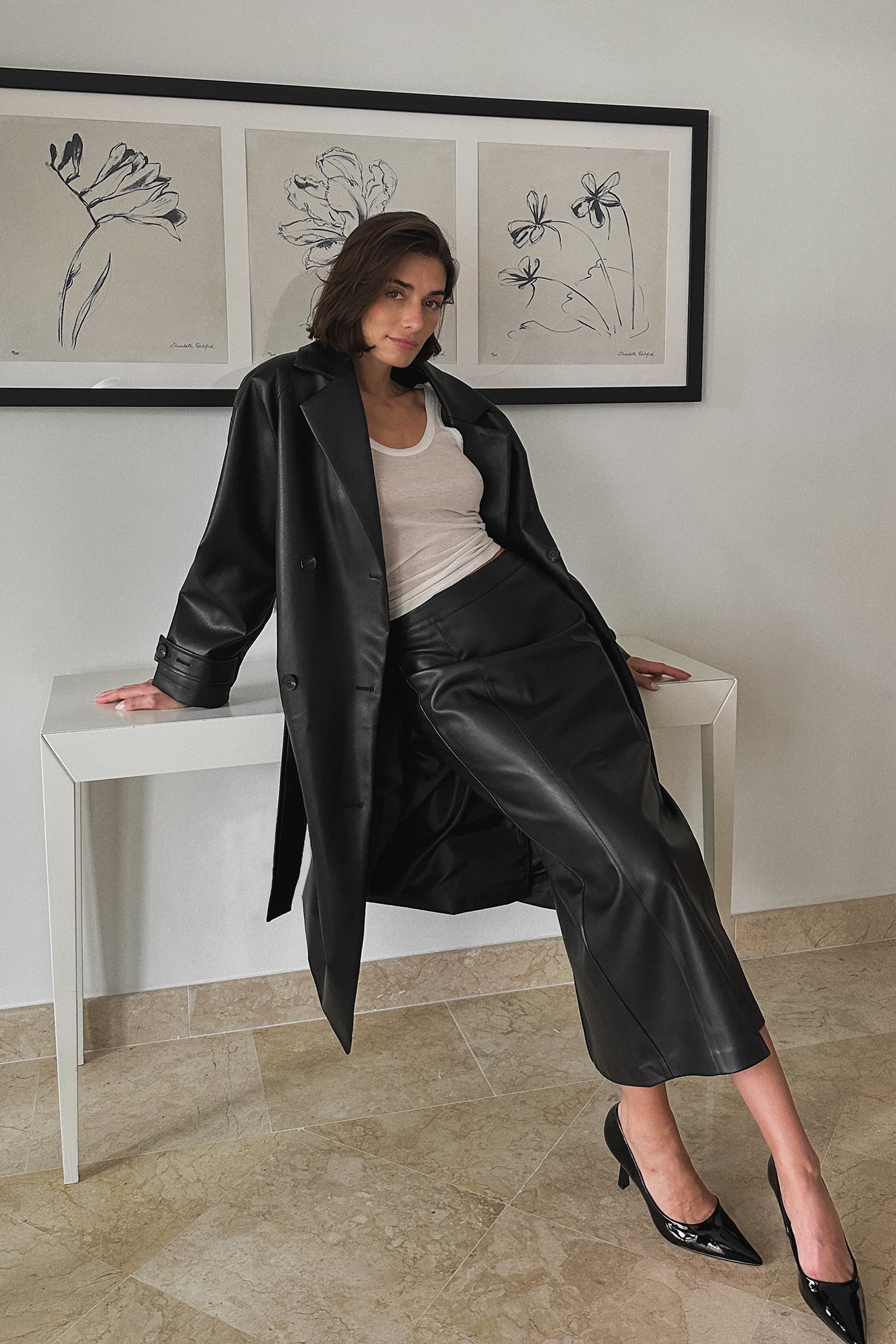 Premium Faux Leather Maxi Skirt | Nasty Gal