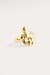 18k Gold Plated Abstract Ring