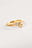 18K Gold Plated Sparkling Moon Rings