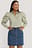 A-line Buttoned Denim Skirt