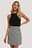 A-line Houndtooth Mini Skirt