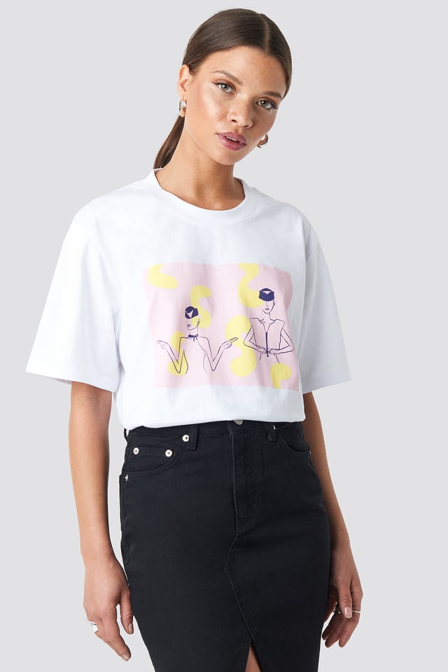 Air Hostess Tee White