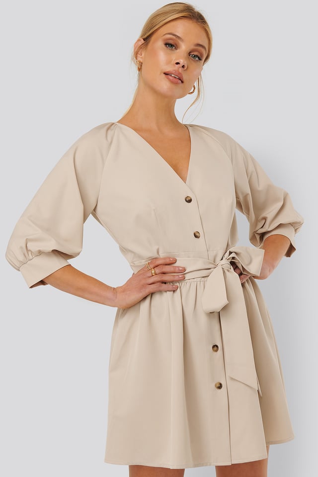 Minimekko Beige