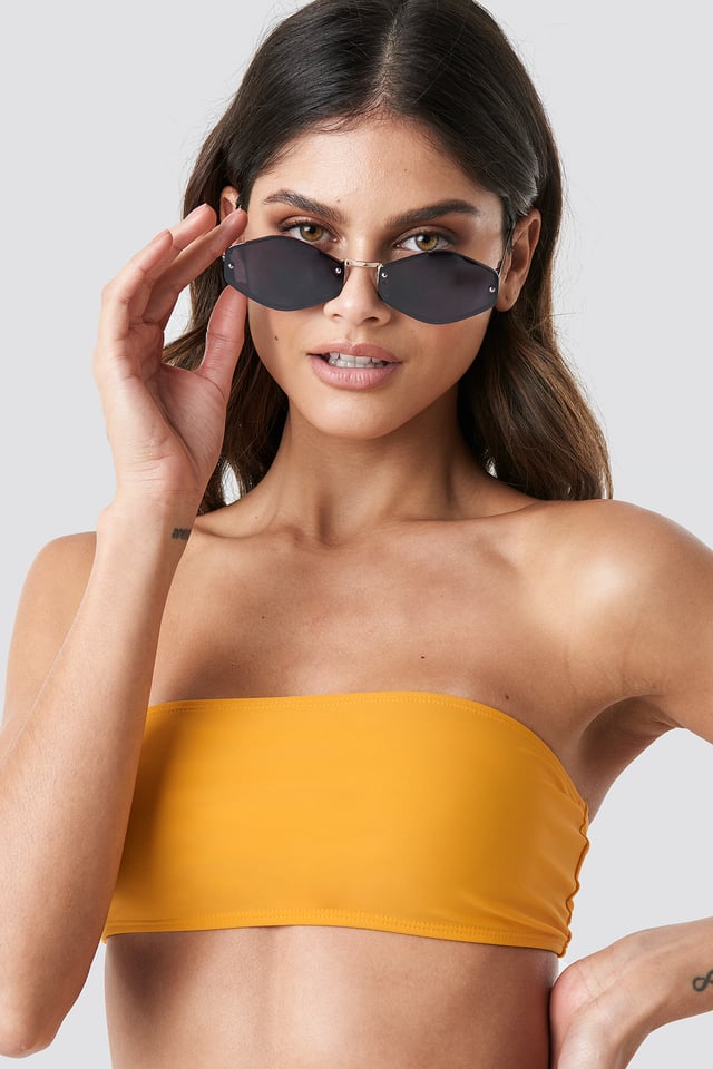 Bandeau Bikini Top Citrus