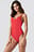 Basic Front Ruched Swimsuit