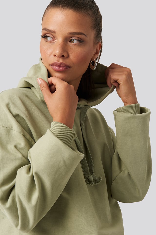 Basic Hoodie Light Khaki