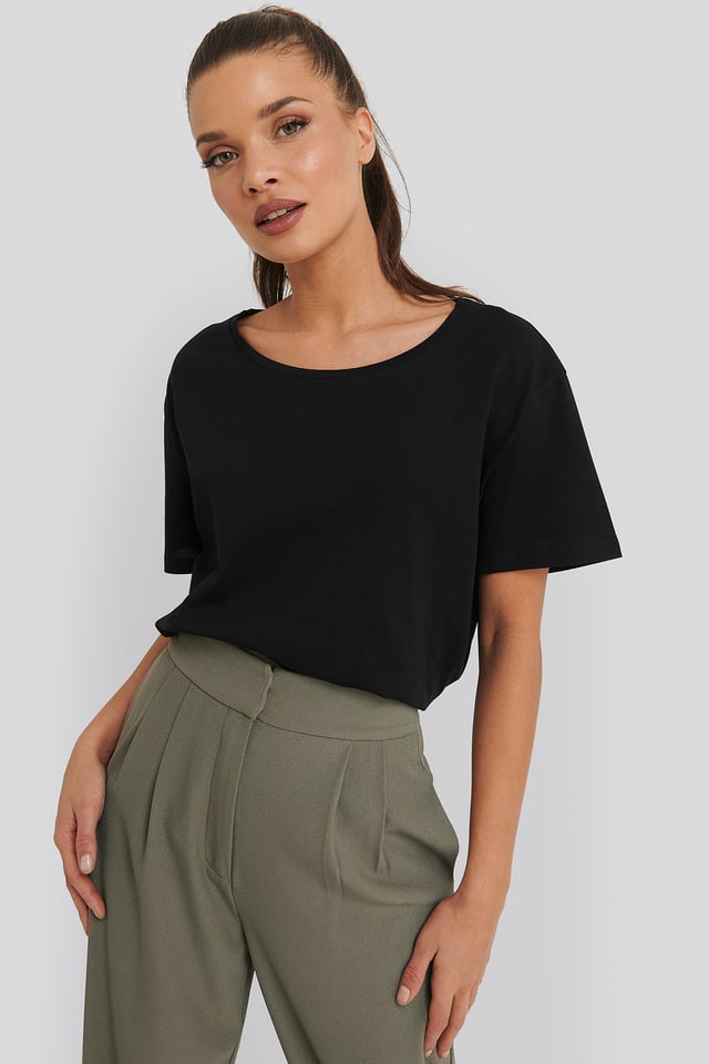 Basic Oversized Tee Black