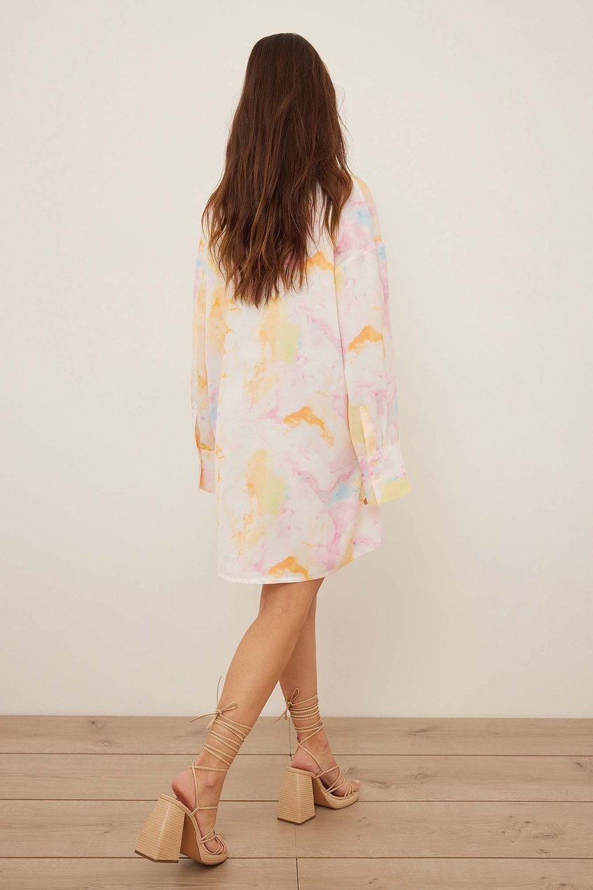 Robes Robes Chemise | Robe chemise à imprimé batik - DW93625