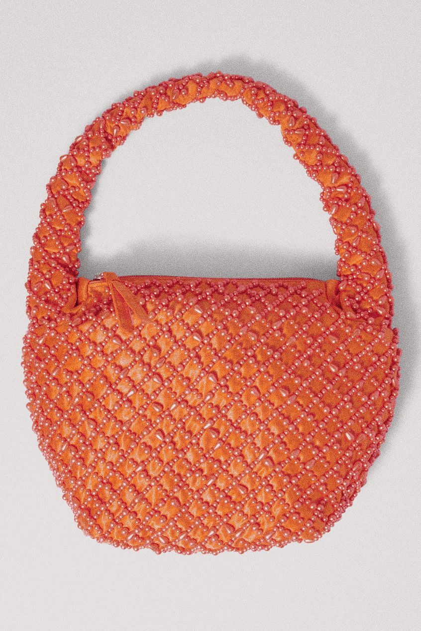 Beaded Rounded Bag NA-KD