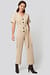 Belted Button Up Jumpsuit