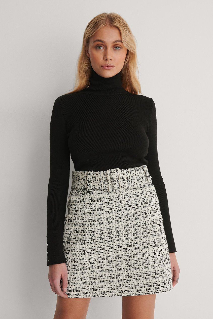 Röcke Skirts | Tweed-Minirock - YE00775