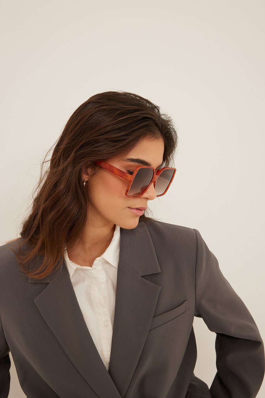 Complementos Retro Square Sunglasses | Gafas de sol grandes estilo años 70 - EI00445
