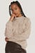 Big Cable Knitted Sweater