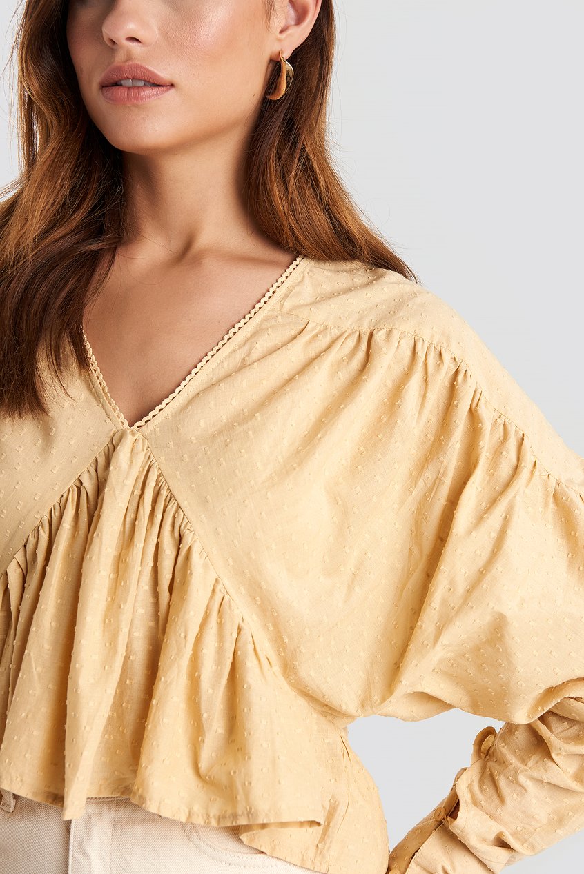 Hemden & Blusen Shirts & Blouses | Big Sleeve Dobby Blouse - IX00935