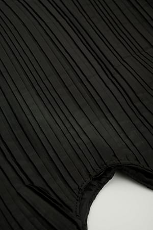 Big Structured Textile Shopper Black | NA-KD