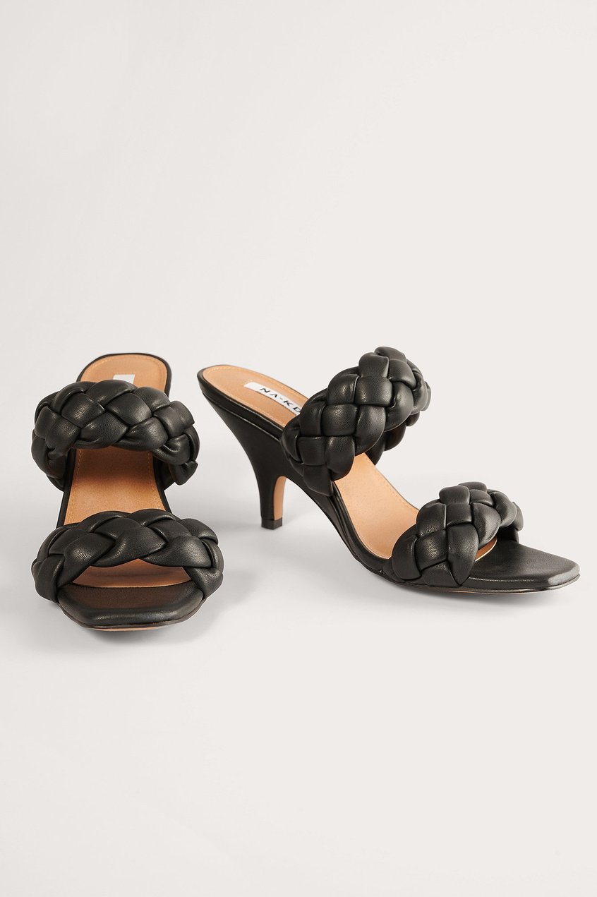 Zapatos Sandalias | Braided Wedge Mules - KF68601