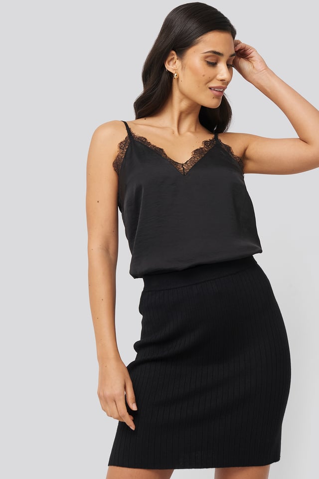 Monaco Skirt Black