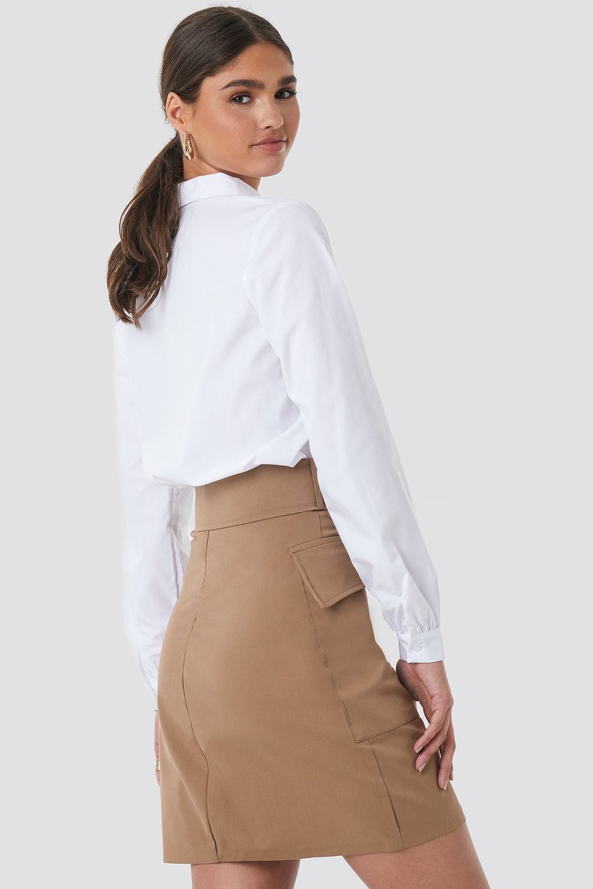 Röcke Skirts | Cargo Belted Skirt - YA95414