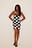 Checkered Mini Tube Dress