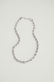 Silver Recycled Chunky Rope Chain Necklace