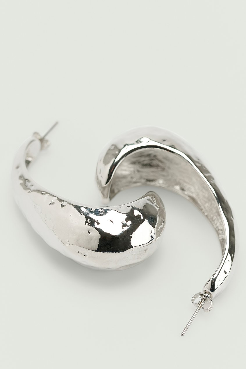 Accessoires Boucles d'oreilles | Créoles épaisses structurées - XT04948