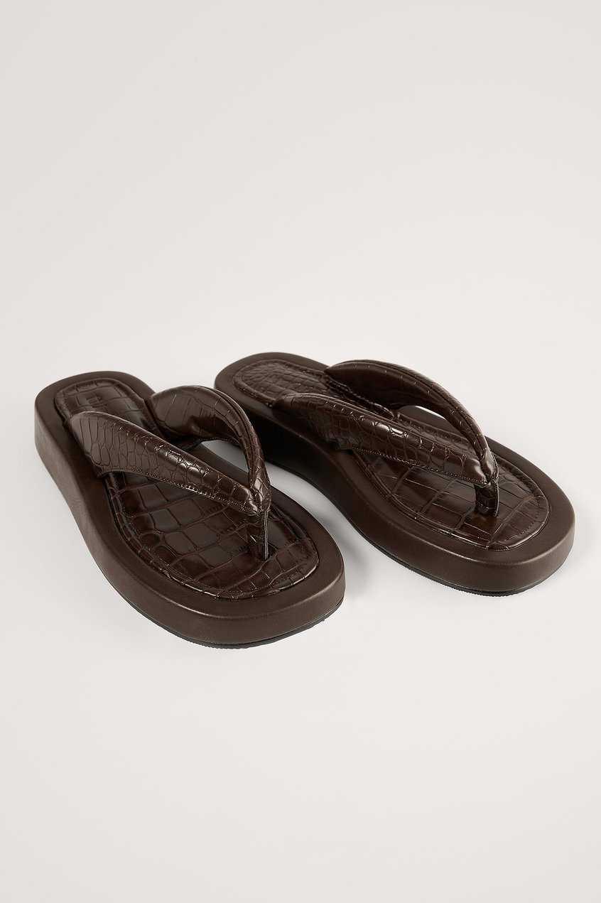 Schuhe Flip-Flops | Klobige Pantoffeln - NO78184