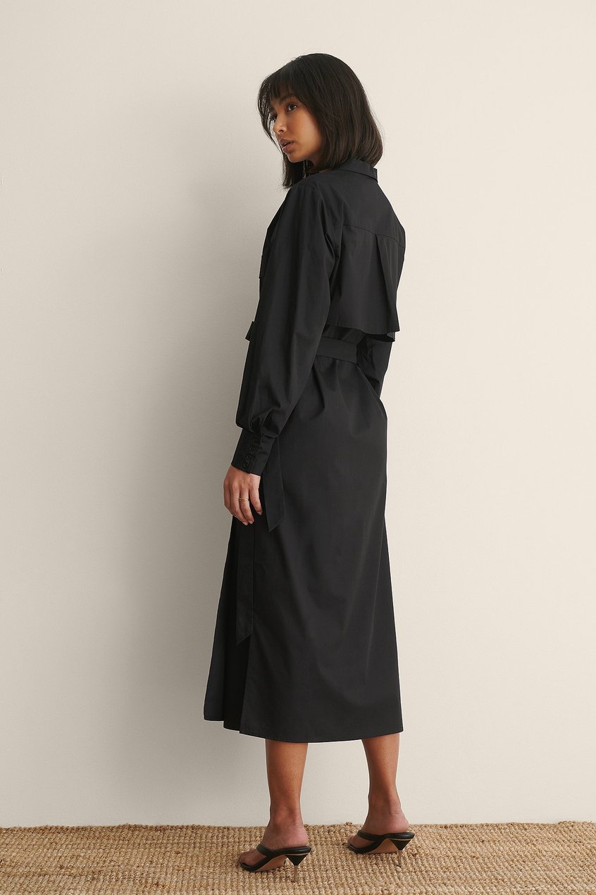 Kleider Influencer Collections | Kleid Mit Taschendetails - MN74365