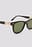 Classic Rounded Frame Acetate Sunglasses
