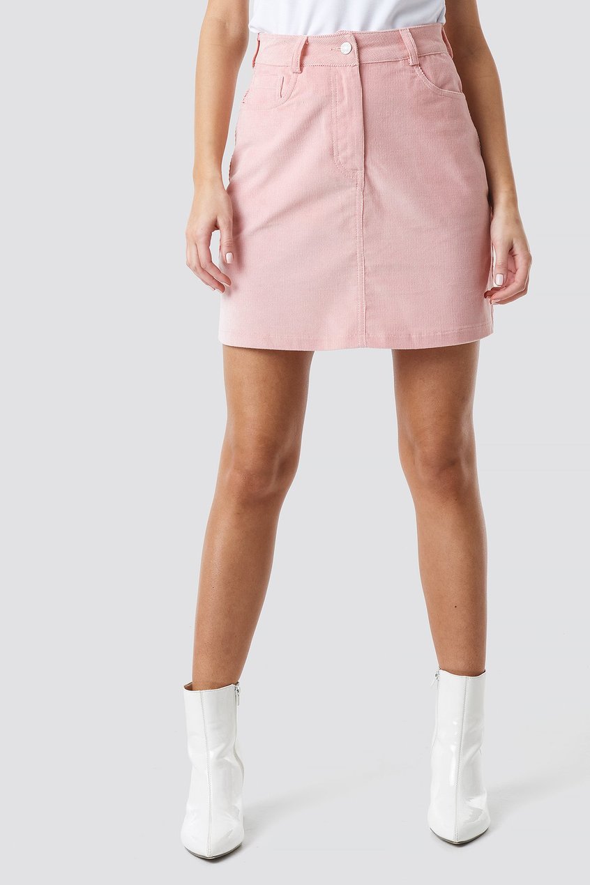 Röcke Skirts | Co-ord Corduroy Mini Skirt - WO44795