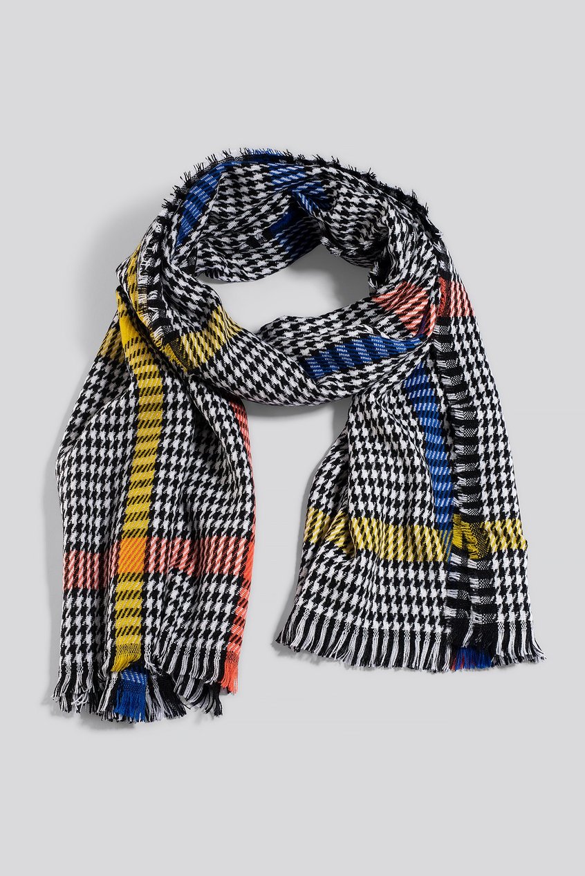 Accessoires Accessories | Colorful Dogtooth Scarf - BT60176