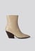 Croc Western Heel Pointy Boots