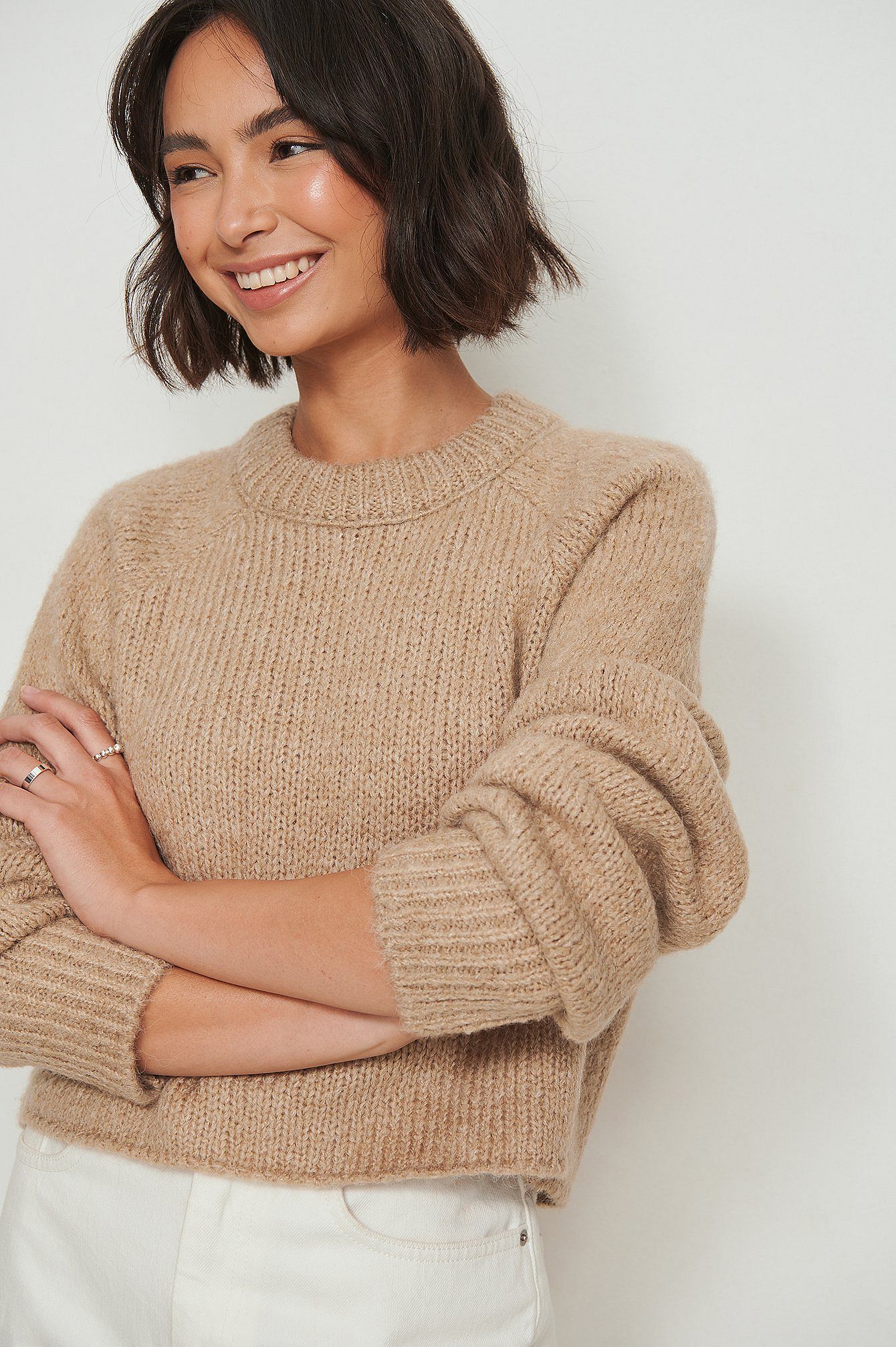 Crop Chunky Sweater
