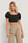 Cropped Top Met Ruches