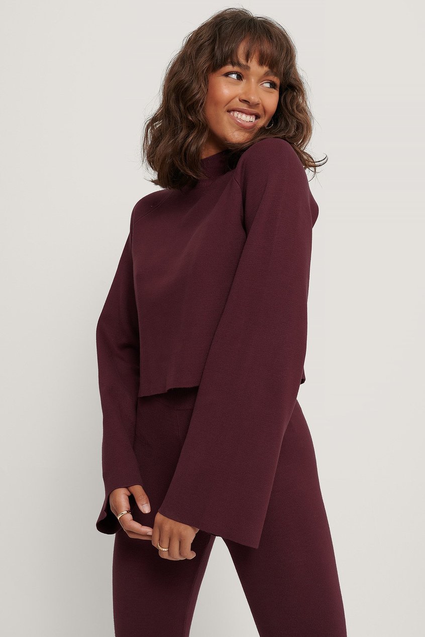 Pullover Oversize Pullover | Kurzer Lounge-Pullover - RP24971