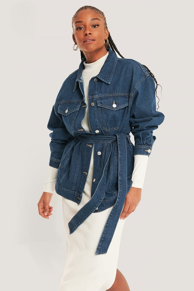 Denimjakke Mid Blue