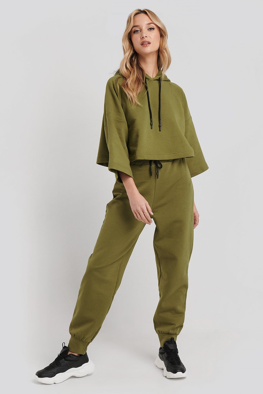 Loungewear Comfy Sets | Dipped End Drawcord Joggers - WH39877