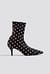 Dotted Sock Boots
