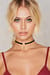 Doublestrap Feather Circle Choker